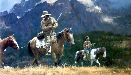 Travelling in good Company - Howard Terpning