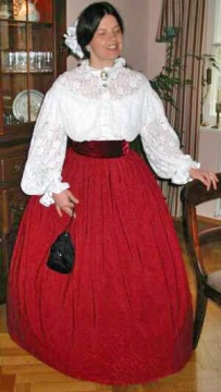 Stadt-Outfit - um 1860