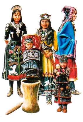 Irokesische Frauenkleidung
